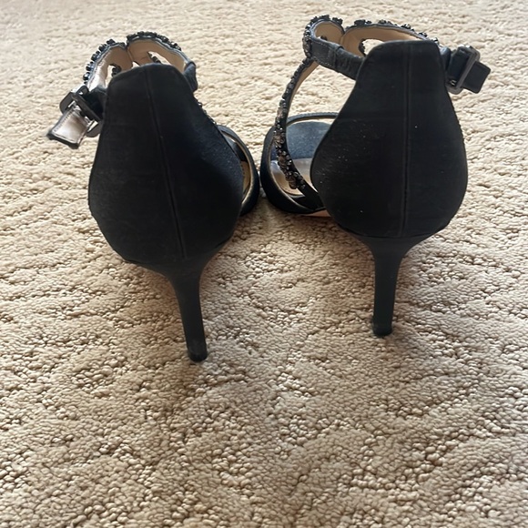 Black sparkle heels - Picture 3 of 6